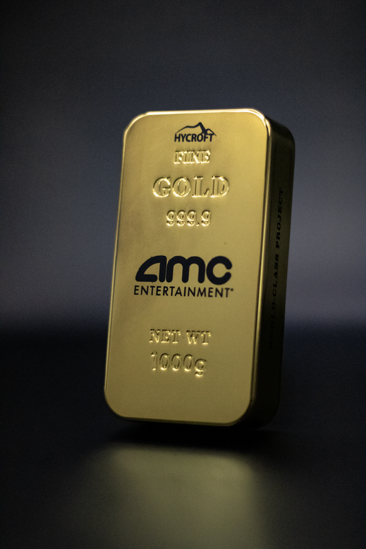 AMC Gold Bar Paperweight